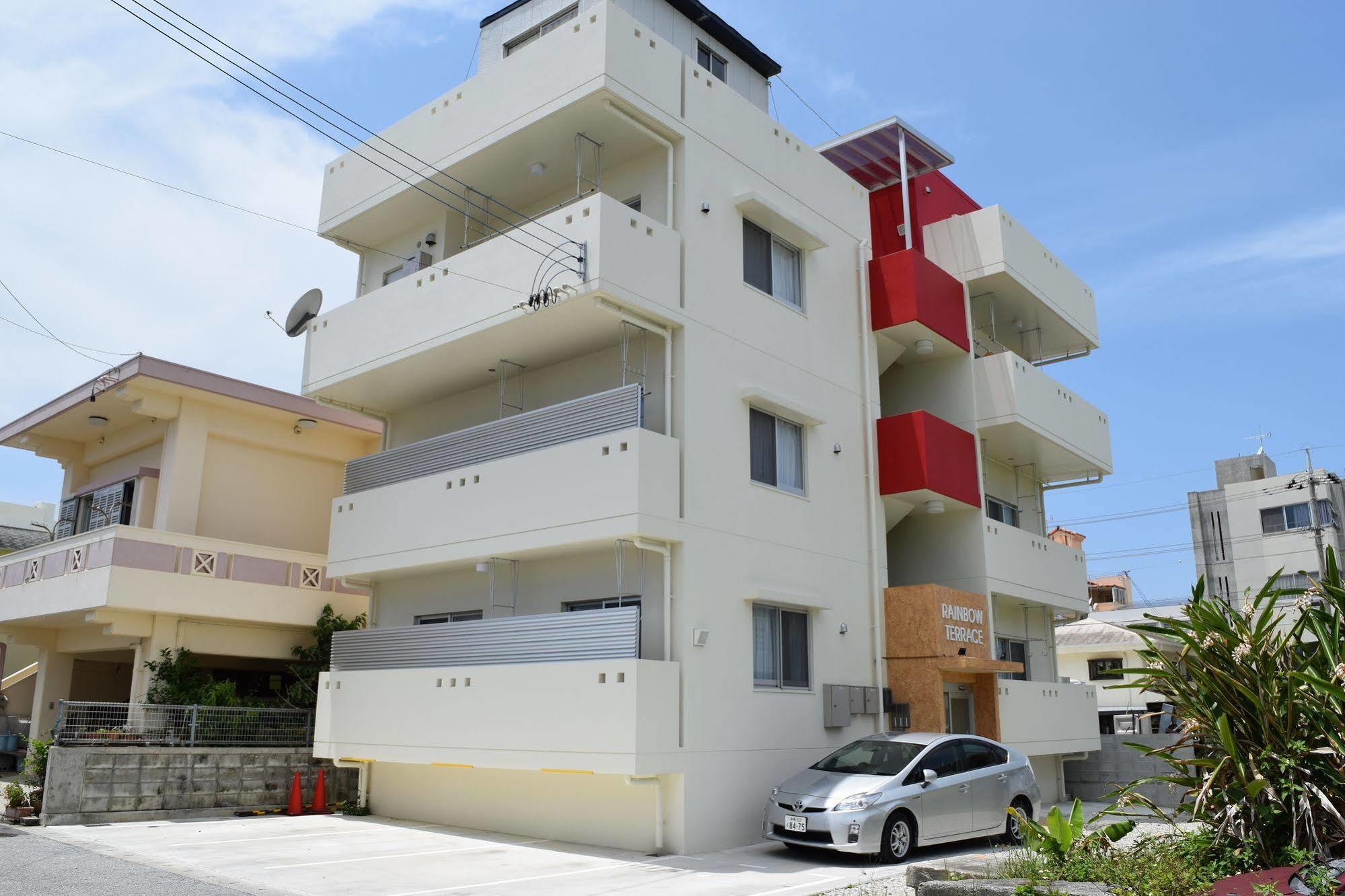 Rainbow Terrace Ginowan Apartment Bagian luar foto